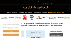 Desktop Screenshot of absolut-traepiller.dk